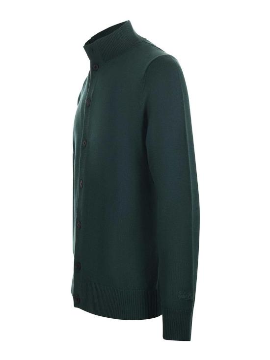 25FW 세인트바쓰 가디건 SAVILEMERINO00026I Green - MC2 SAINT BARTH