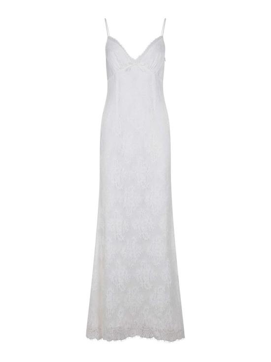  셀프 포트레이트 미디 스커트 PF25090XWHITE White