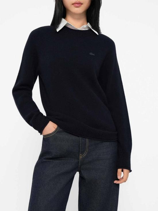 25FW 라코스테 카디드울 크루넥 스웨터 AF4160166 - LACOSTE