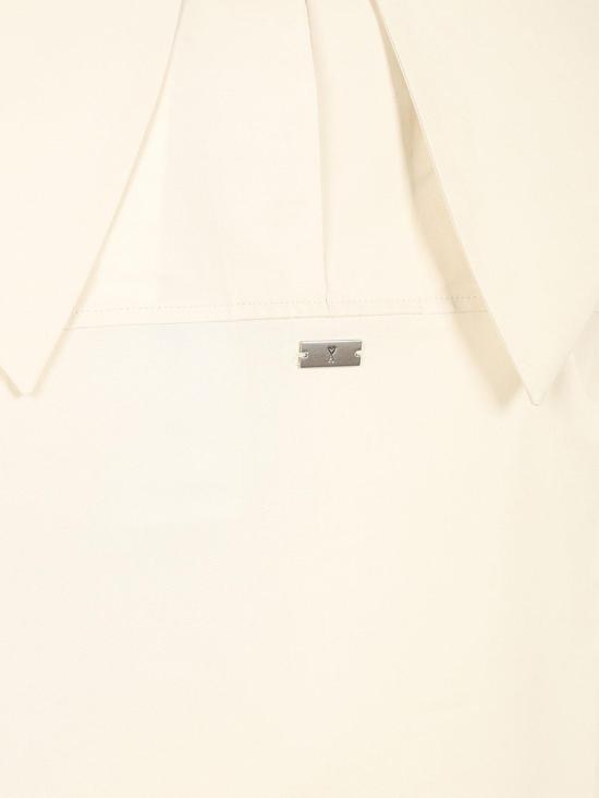 25FW 아미 긴팔 티셔츠 H25UTP801CO0063185H25 White - AMI