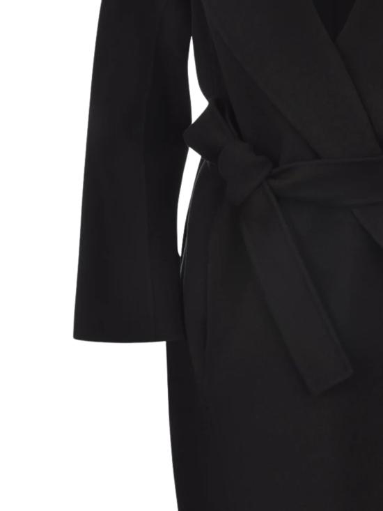 25FW 에스막스마라 메시 코트 2529016061600 MESSI013 Black - 'S MAX MARA