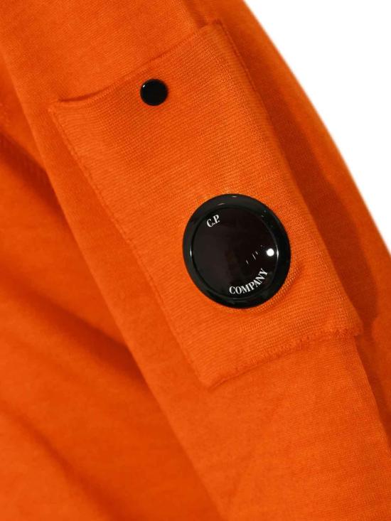  씨피 컴퍼니 스웨터 19CMKN024A003247F434 Orange - C.P. COMPANY
