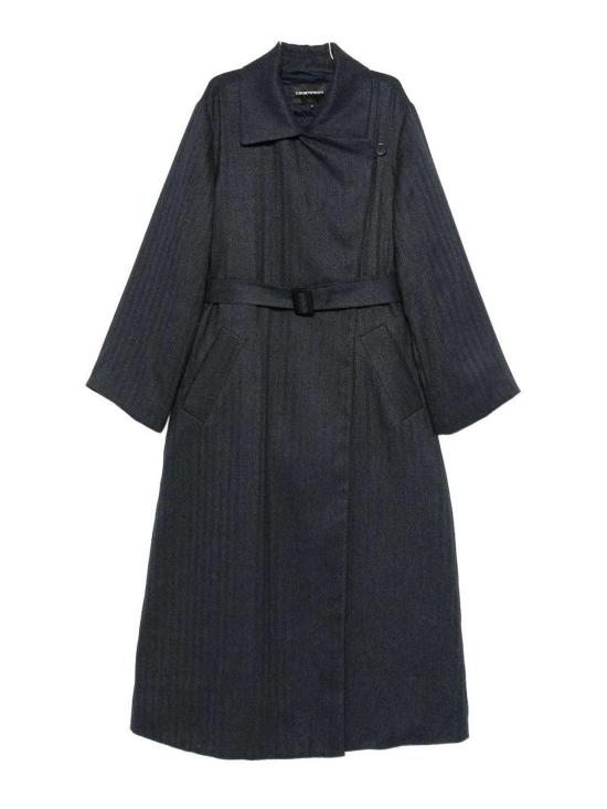 25FW 엠포리오 아르마니 미디 스커트 EW001396AF14355OB002 Blue