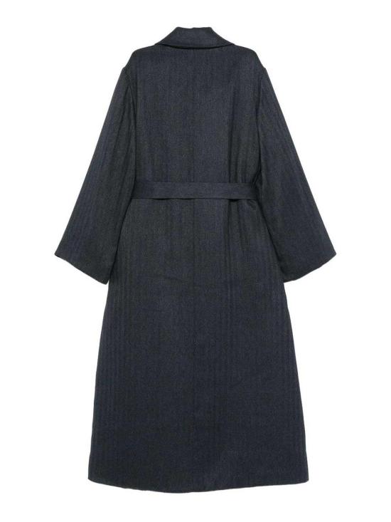 25FW 엠포리오 아르마니 미디 스커트 EW001396AF14355OB002 Blue - EMPORIO ARMANI