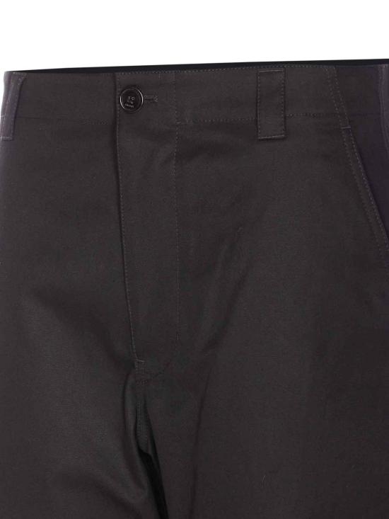 25FW 구찌 웹 디테일 코튼 트윌 팬츠 784049Z7AJV1000 - GUCCI