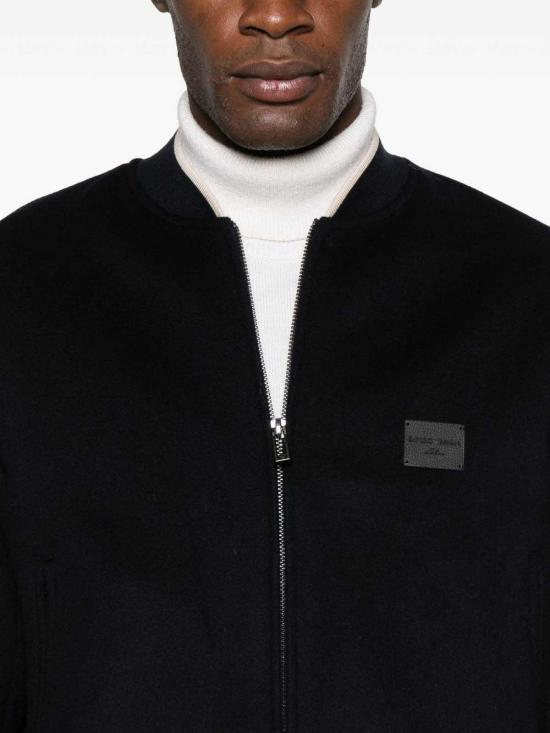  엠포리오 아르마니 봄버 자켓 EM003049AF18229UB118 Blue - EMPORIO ARMANI