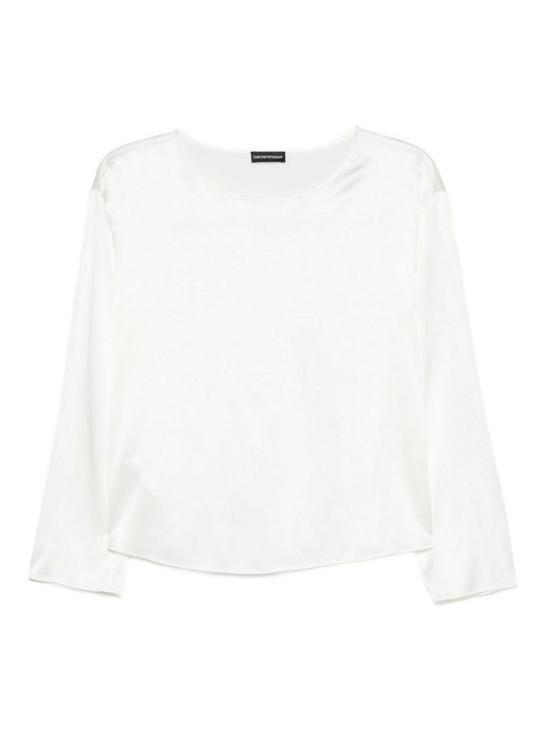 26FW 엠포리오 아르마니 민소매 티셔츠 EW002198AF17300U0006 White