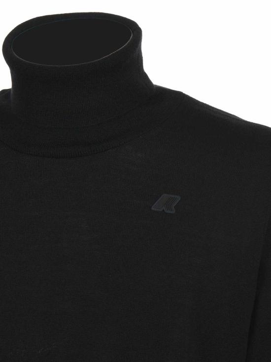 25FW 까웨 터틀넥 K2142FWUSY Black - K-WAY