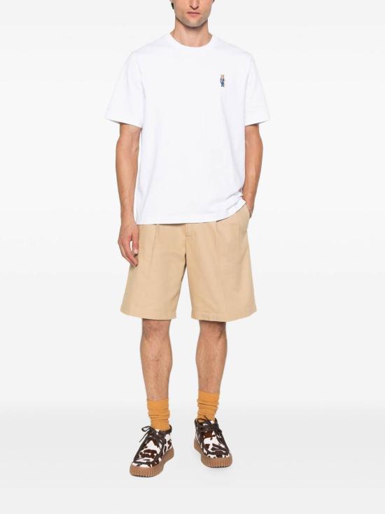 25FW 메종키츠네 드레스드 폭스 컴포트 티셔츠 PM00121KJ7025P100 White - MAISON KITSUNE