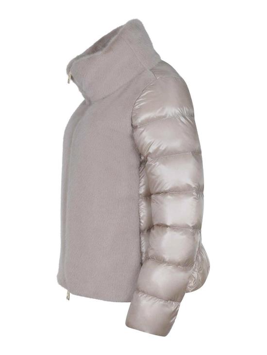  에르노 울트라라이트 나일론 & 레이디 얼터너티브 퍼 케이프 PI002017D12017Z1985 Yellow - HERNO