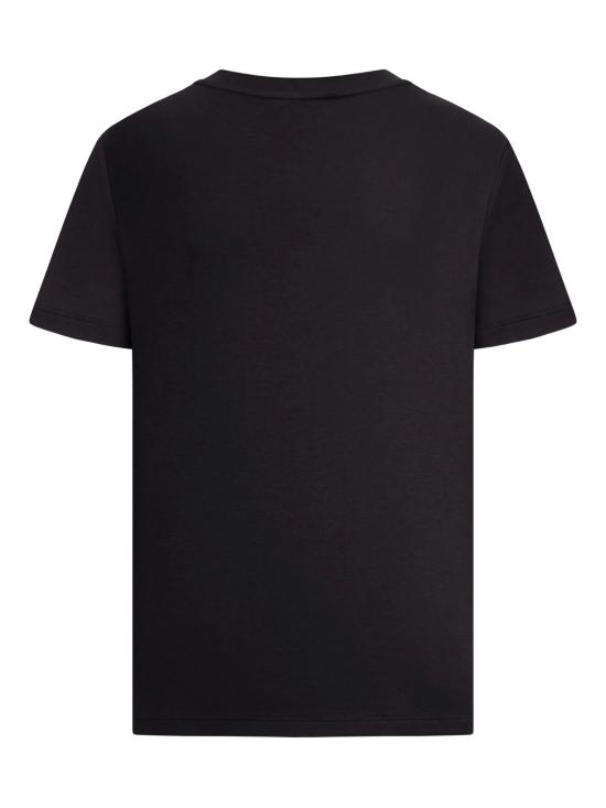 25FW 에스막스마라 반팔 티셔츠 2529976011600 MADERA009 Black - 'S MAX MARA