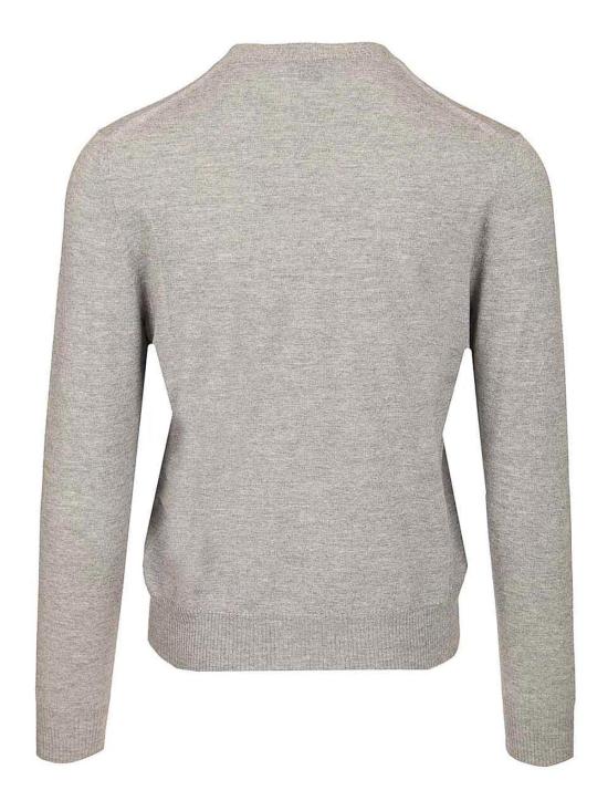 25FW 알렉산더 맥퀸 스웨터 839686Q1BEC1364 Grey - ALEXANDER MCQUEEN