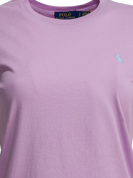 26SS 폴로 랄프로렌 클래식 핏 포니 로고 자수 티셔츠 211B14605015LIGHT MAUVE Purple - POLO RALPH LAUREN