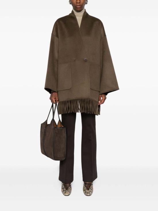 25FW 비아 마시니 80 스트레이트 팬츠 M600G146 Brown - VIA MASINI 80