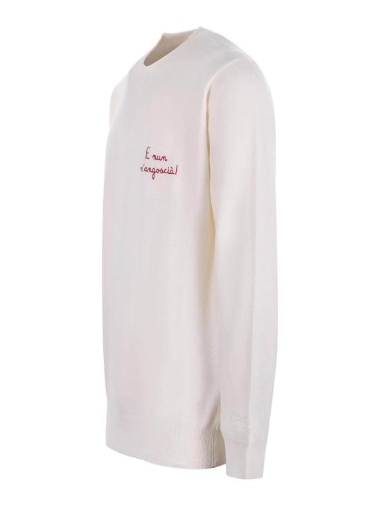 25FW 세인트바쓰 스웨터 HERONLIGHT03393I White - MC2 SAINT BARTH