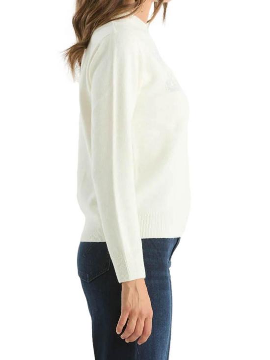 25FW 세인트바쓰 스웨터 NEWQUEEN00433I White - MC2 SAINT BARTH