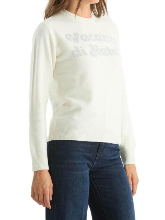 25FW 세인트바쓰 스웨터 NEWQUEEN00433I White - MC2 SAINT BARTH