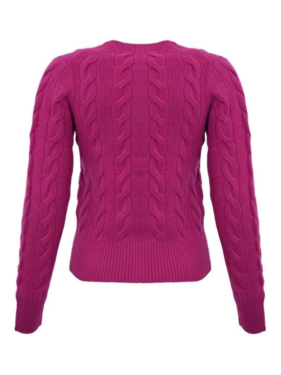  폴로 랄프로렌 로고 자수 크루넥 가디건 211972104006 Nude Neutrals - POLO RALPH LAUREN