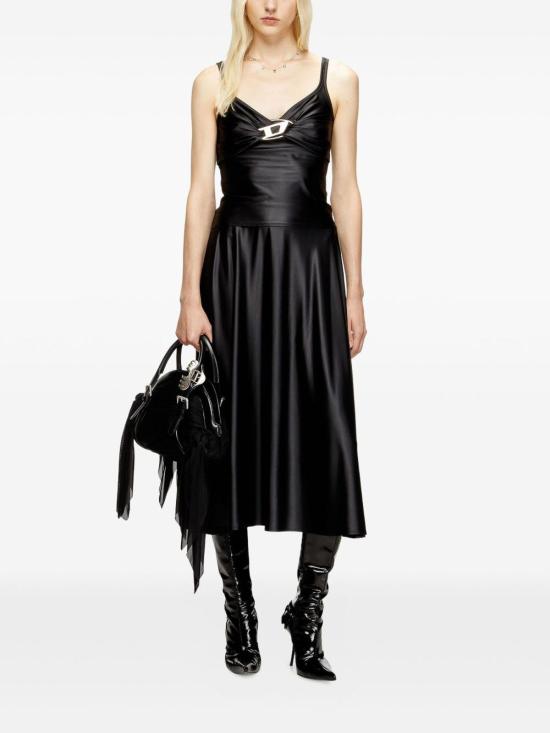  디젤 민소매 티셔츠 A184290PKAT9XX Black - DIESEL