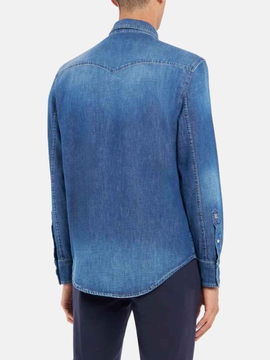  돈답 데님 셔츠 UC343RDF0272ULP4DU800 Medium Wash - DONDUP