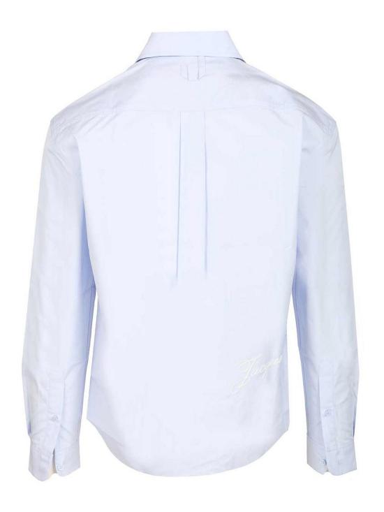 26FW 자크뮈스 긴팔 셔츠 25HSHM00541AW006603GG Light Blue - JACQUEMUS