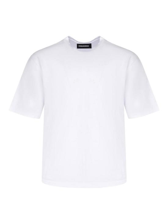 26FW 디스퀘어드2 반팔 티셔츠 S74GD1408S24583100 White