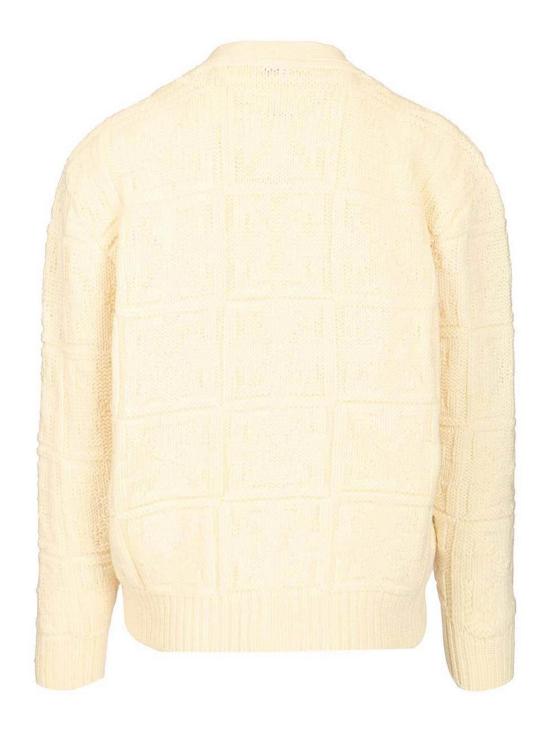  오프화이트 가디건 OMHB02LF25KNI0010B58 Beige - OFF WHITE