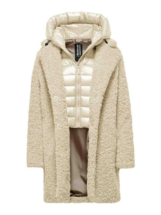  봄부기 가죽 자켓 CW6570SFC5161 White - BOMBOOGIE