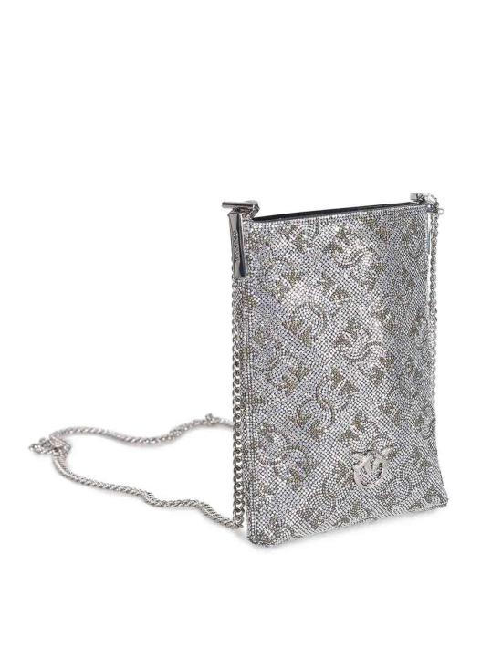  핑코 가죽소품 105358A20DZZFN Silver - PINKO