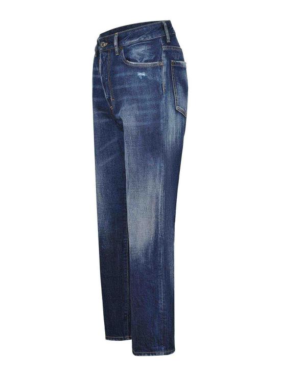 25FW 디스퀘어드2 스트레이트 팬츠 S72LB0913D30011470 Blue - DSQUARED2