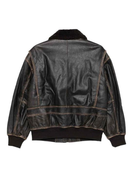  던스트 가죽 자켓 UDJU5C102W2 Brown - DUNST