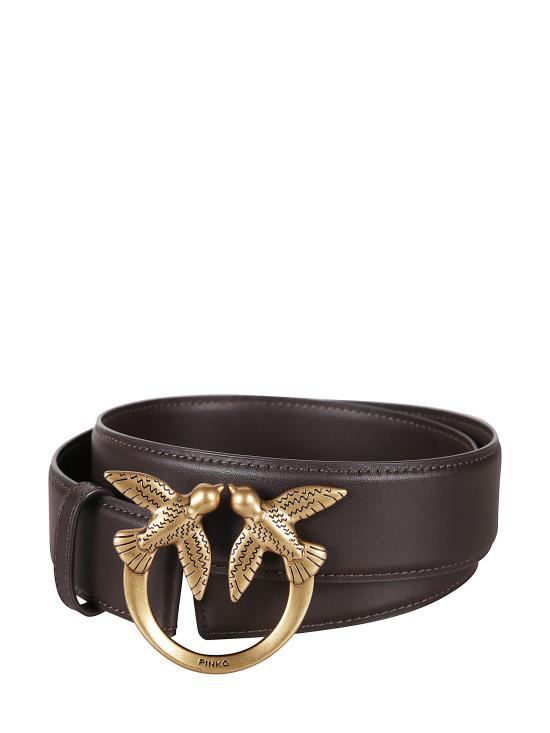 25FW 핑코 벨트 100120 A0F1M32Q Brown - PINKO