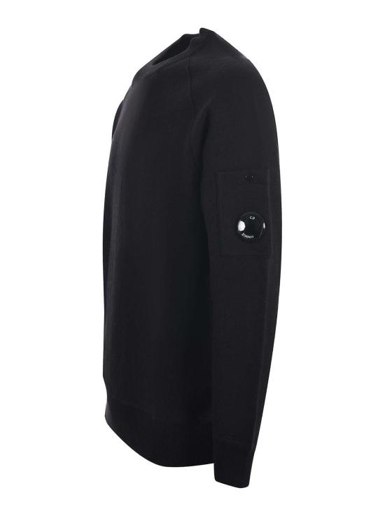  씨피 컴퍼니 스웨터 CMKN198A110468A999 Black - C.P. COMPANY