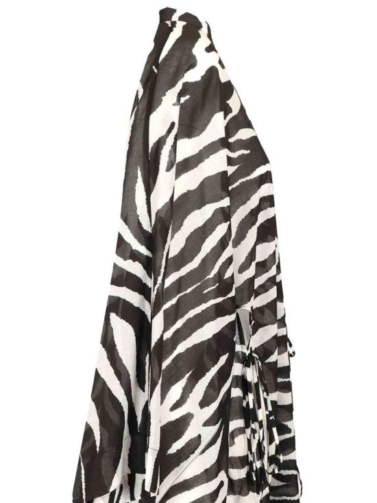 25FW 디 아티코 롱 원피스 250WBK00002CCC082PR020 Animal Print - THE ATTICO