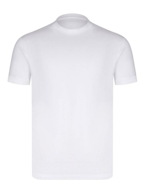 25FW 엠포리오 아르마니 반팔 티셔츠 8N1TE81JUVZ0100 White