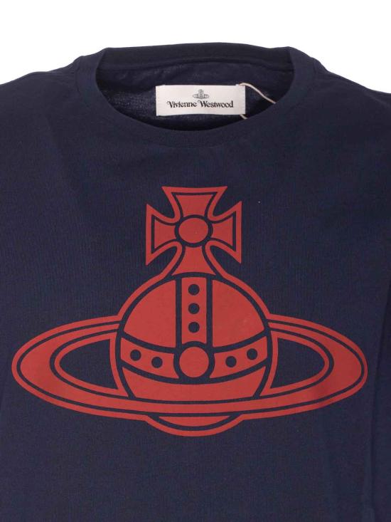 25FW 비비안웨스트우드 스웨터 3G01004AJ001MK401 Blue - VIVIENNE WESTWOOD