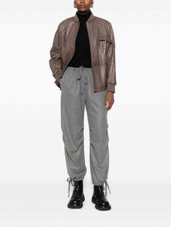  엠포리오 아르마니 가죽 자켓 EW002134AF17188U6125 Grey - EMPORIO ARMANI