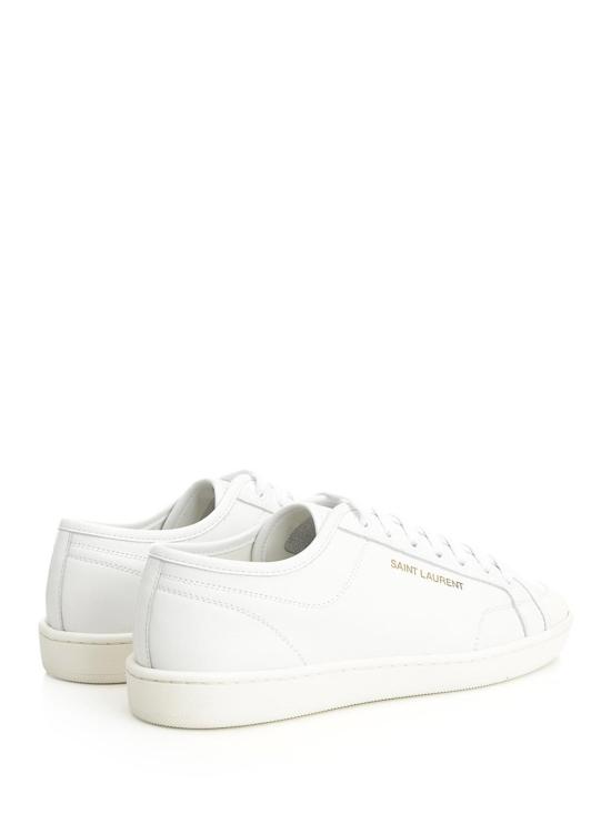 26SS 생로랑 GYM 짐 스무스 레더 스니커즈 82008700N009030 White - SAINT LAURENT