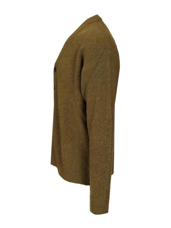 25FW 아미시 가디건 AMU059CN34XXXXC0514 Green - AMISH