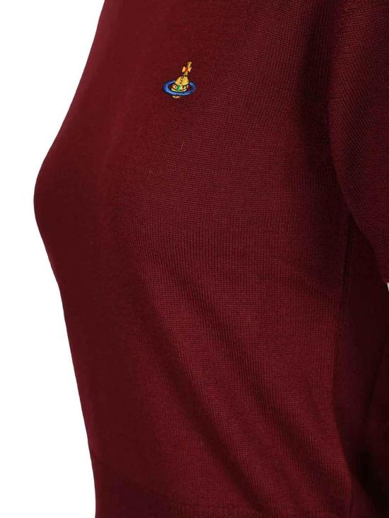  비비안웨스트우드 Bea 베아 니트 탑 1803002QY0006H410 Red - VIVIENNE WESTWOOD