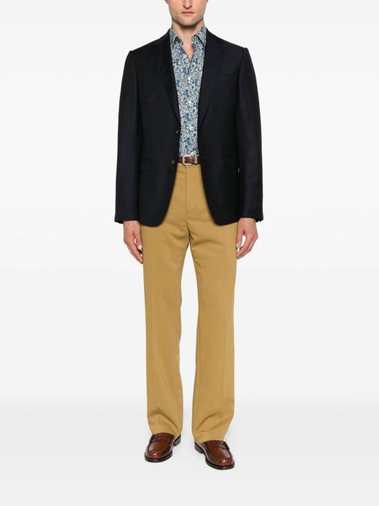 25FW 폴 스미스 긴팔 셔츠 M1R800PT0270340 Blue - PAUL SMITH