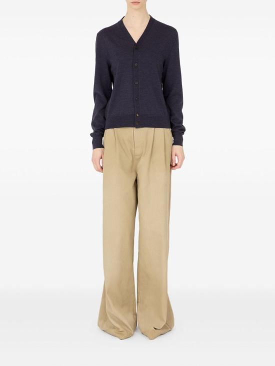 25FW 마르지엘라 V넥 가디건 S51HP0024M13147457 Blue - MAISON MARGIELA