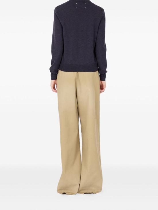 25FW 마르지엘라 V넥 가디건 S51HP0024M13147457 Blue - MAISON MARGIELA