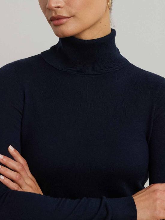 25FW 랄프 로렌 터틀넥 200940000000 Blue - RALPH LAUREN