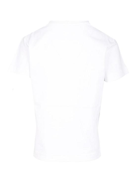  몽클레어 자수 하트 로고 코튼 티셔츠 K20938C0000989AJS00A White - MONCLER