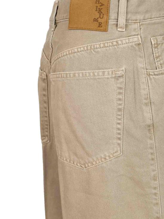 25FW 하이쿠레 스트레이트 팬츠 HEW03340GF139PTT0417 Beige - HAIKURE
