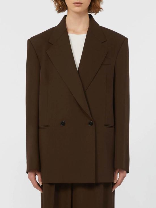 25FW 위켄드막스마라 자켓 252504601665E15 Dark Brown - WEEKEND MAX MARA