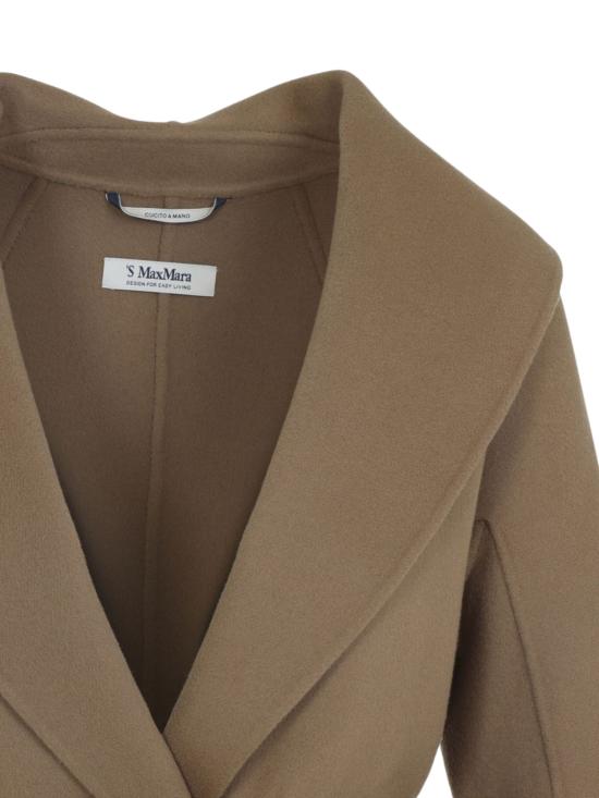 25FW 에스막스마라 메시 코트 2529016061600 MESSI045 Brown - 'S MAX MARA