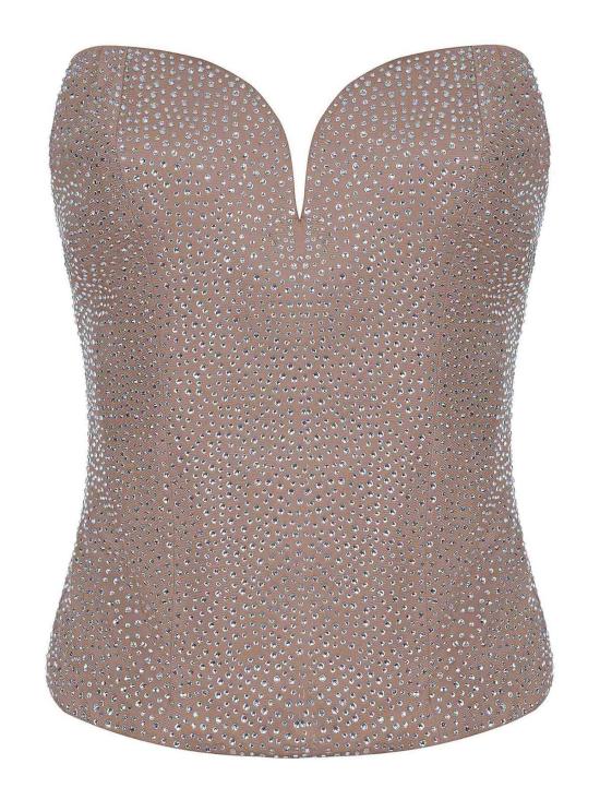 25FW 쥬세페 디 모라비토 민소매 티셔츠 TO352FC05428A21 Camel