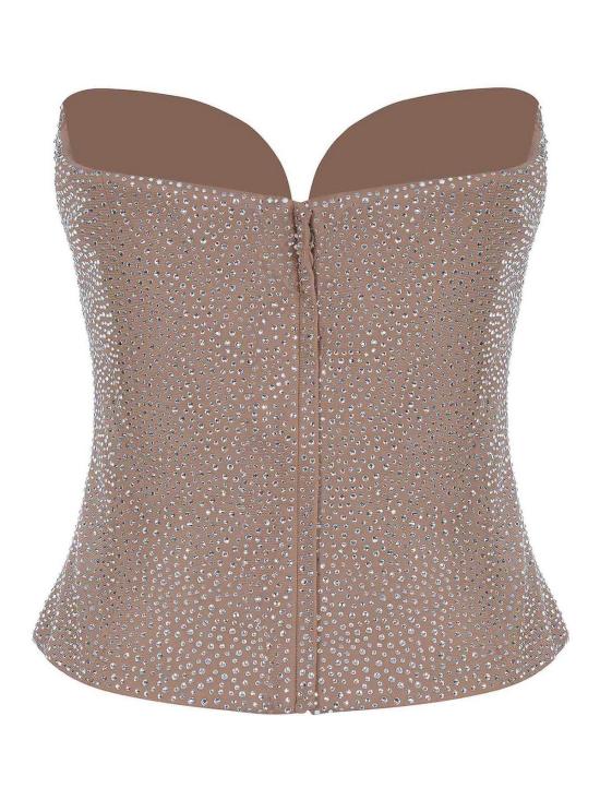 25FW 쥬세페 디 모라비토 민소매 티셔츠 TO352FC05428A21 Camel - GIUSEPPE DI MORABITO